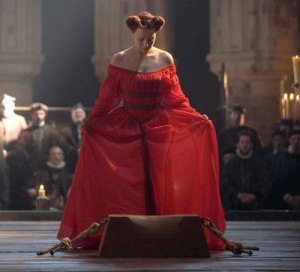 Cena da Execução de Mary Stuart (Samantha Morton).