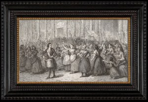 Marcha das mulheres do mercado.