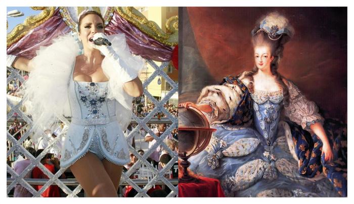 Ivete Sangalo e Maria Antonieta