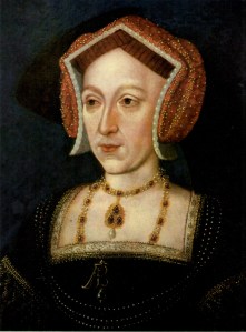 Retrato póstumo de Ana Bolena, mostrando-a na época de sua queda (artista desconhecido - final do século XVI).