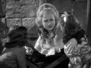 Cena com Maria Antonieta e seus filhos na Torre após a execução de Luís XVI.