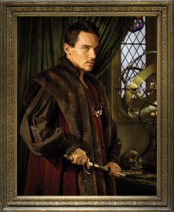 Jonathan Rhys Meyers como Henrique VIII.