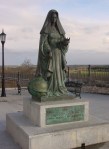 Estátua da Rainha Juana I de Castela, em Tordesilhas.