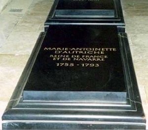 Marie Antoinette's tomb