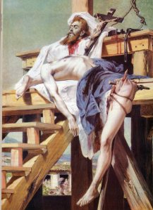 Tiradentes esquartejado (tela de Pedro Américo).