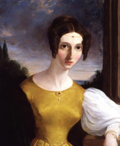 Harriet Taylor Mill, por artista desconhecido (c. 1853).
