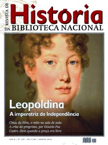 Capa da edição n° 107 da Revista de História da Biblioteca Nacional.