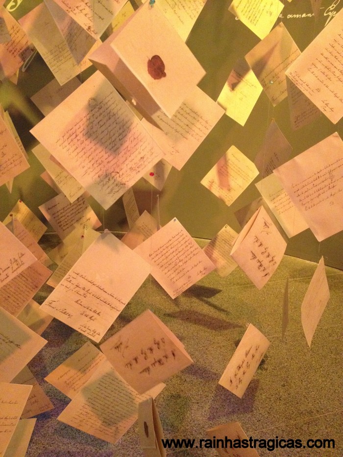 Fac-Similes das cartas escritas pela imperatriz Leopoldina.