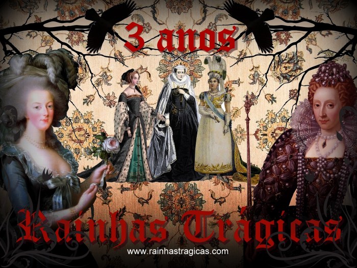 Nesse dia na história, em 2012, chegava à rede o blog www.rainhastragicas.com, cuja proposta inicial era abordar a vida de soberanas célebres, que tiveram um fim triste. Hoje, nosso blog cresceu e aborda uma série de outros assuntos, se configurando num espaço voltado para a área de história das mulheres. Gostaria de agradecer a todos os leitores e leitoras que nos acompanharam até aqui e esperamos que mais anos de muita produção venham se somar a estes 3. Grande abraço em todos(as)!