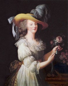 La Reine en Gaulle, por Élisabeth Vigée Le Brun (1783).