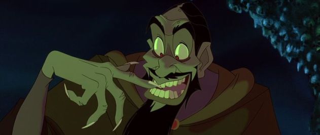 Rasputin, o vilão do filme.