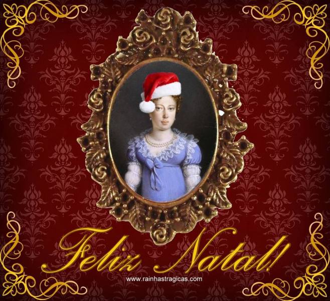 Cartão de Natal Dona Leopoldina