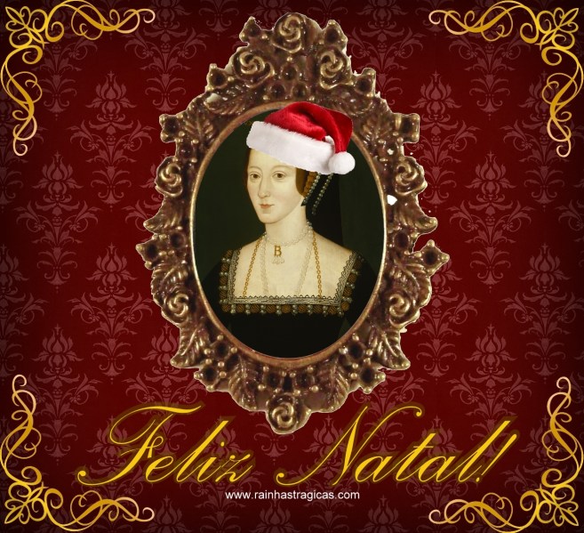 Cartão de Natal Ana Bolena