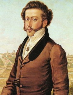 D. Pedro I do Brasil, por Benedito Calixto. .