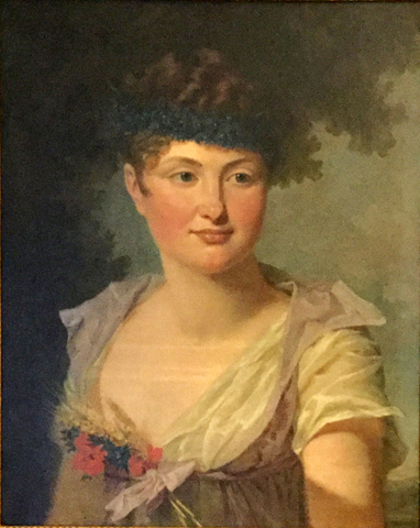 Possível retrato de Dona Leopoldina, pintado por Nicolas-Antoine Taunay.