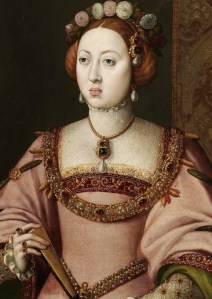 Maria Manuela de Portugal, princesa das Astúrias, por artista desconhecido. 